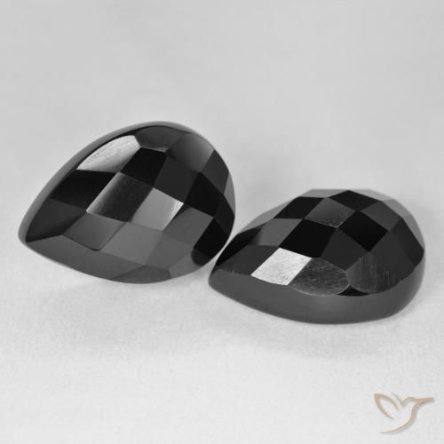 Shop natural 21.71ct ブラック オニキス gems, 洋梨の形, from スリランカ at GemSelect. In stock, global shipping!