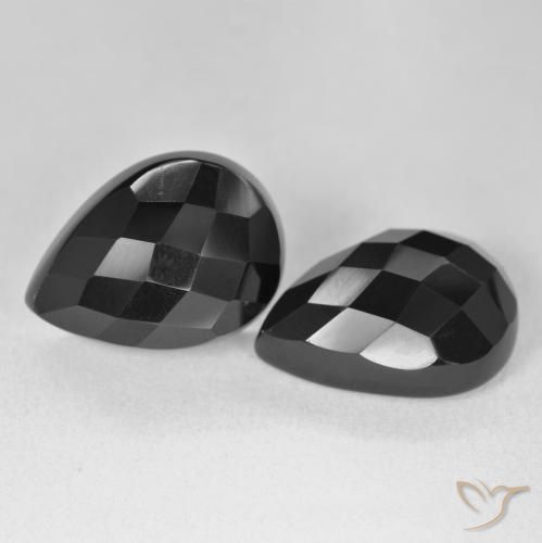 Shop natural 21.54ct ブラック オニキス gems, 洋梨の形, from スリランカ at GemSelect. In stock, global shipping!