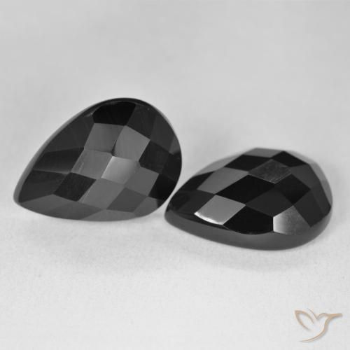 Shop natural 17.76ct ブラック オニキス gems, 洋梨の形, from スリランカ at GemSelect. In stock, global shipping!