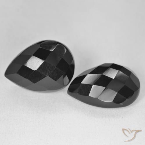 Shop natural 20.03ct ブラック オニキス gems, 洋梨の形, from スリランカ at GemSelect. In stock, global shipping!