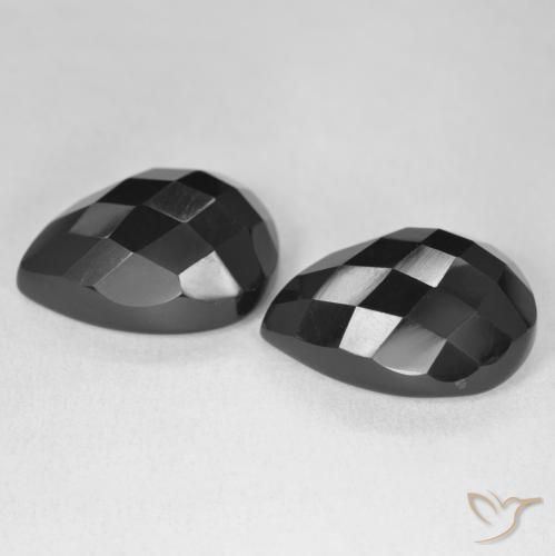 Shop natural 20.03ct ブラック オニキス gems, 洋梨の形, from スリランカ at GemSelect. In stock, global shipping!