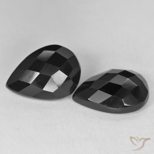 Shop natural 16.58ct ブラック オニキス gems, 洋梨の形, from スリランカ at GemSelect. In stock, global shipping!
