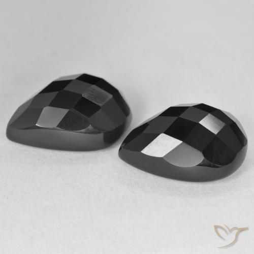 Shop natural 22.03ct ブラック オニキス gems, 洋梨の形, from スリランカ at GemSelect. In stock, global shipping!