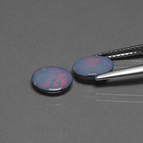 自然派の商品を探す ct マルチカラー ダブレットオパール 宝石, オーバルカット, オーストラリア からGemSelectで. 在庫あり、世界各国へ発送!