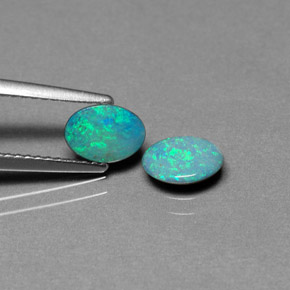 自然派の商品を探す ct マルチカラー ダブレットオパール 宝石, オーバルカット, オーストラリア からGemSelectで. 在庫あり、世界各国へ発送!