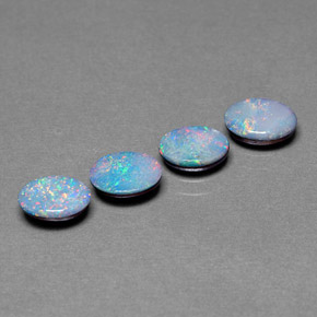 自然派の商品を探す ct マルチカラー ダブレットオパール 宝石, オーバルカット, オーストラリア からGemSelectで. 在庫あり、世界各国へ発送!