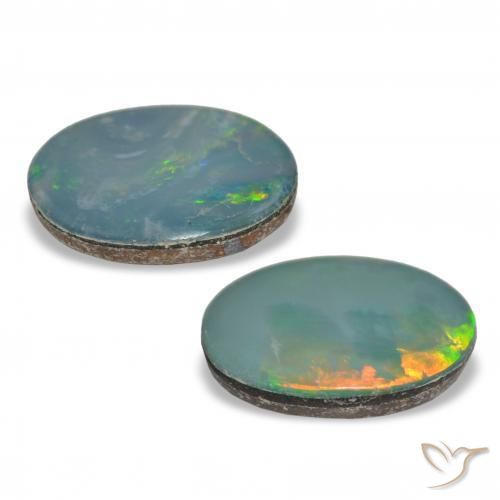 Shop natural 2.05ct マルチカラー ダブレットオパール gems, 楕円形, from オーストラリア at GemSelect. In stock, global shipping!