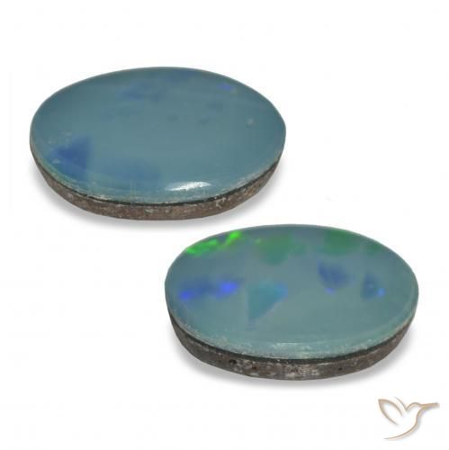 Shop natural 2.31ct マルチカラー ダブレットオパール gems, 楕円形, from オーストラリア at GemSelect. In stock, global shipping!