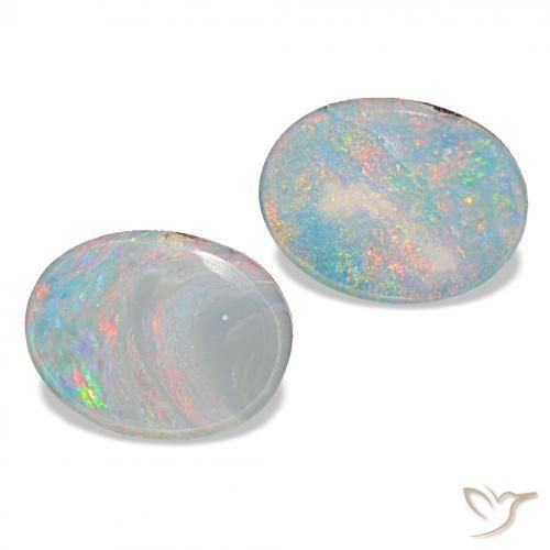 Shop natural 2.15ct マルチカラー ダブレットオパール gems, 楕円形, from オーストラリア at GemSelect. In stock, global shipping!