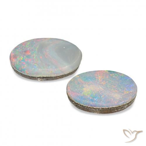 Shop natural 2.15ct マルチカラー ダブレットオパール gems, 楕円形, from オーストラリア at GemSelect. In stock, global shipping!