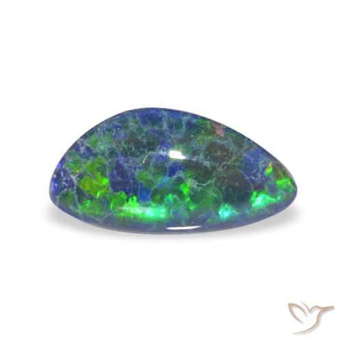 1.53ct 天然 マルチカラー オパールトリプレット, ファンシー, オペーク