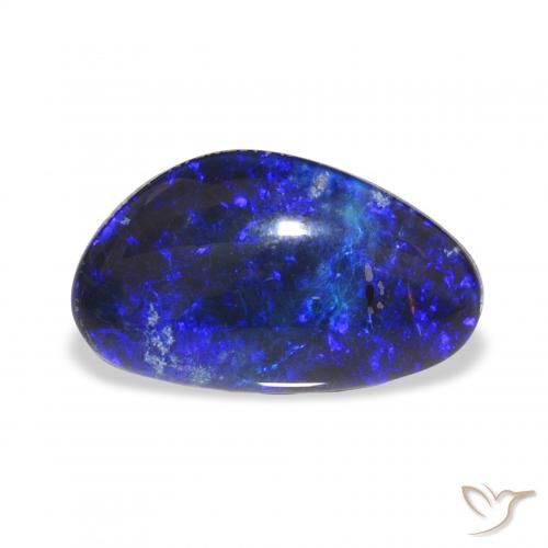 5.91ct 天然 マルチカラー オパールトリプレット, ファンシー, オペーク