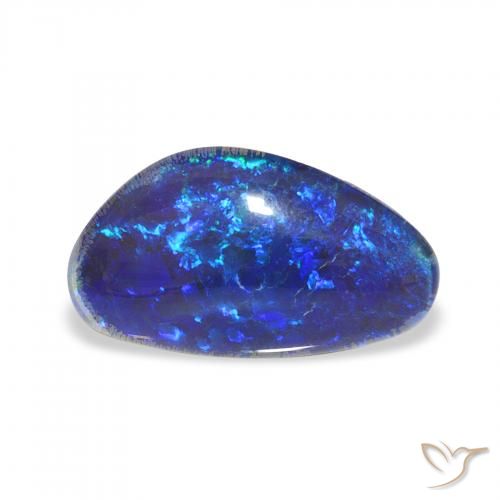 4.67ct 天然 マルチカラー オパールトリプレット, ファンシー, オペーク