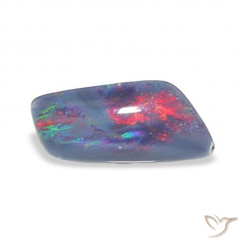 3.05ct 天然 マルチカラー オパールトリプレット, ファンシー, オペーク