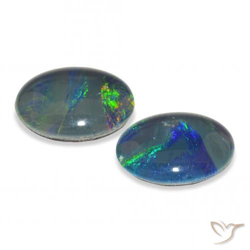 Shop natural 5.60ct マルチカラー オパールトリプレット gems, 楕円形, from オーストラリア at GemSelect. In stock, global shipping!