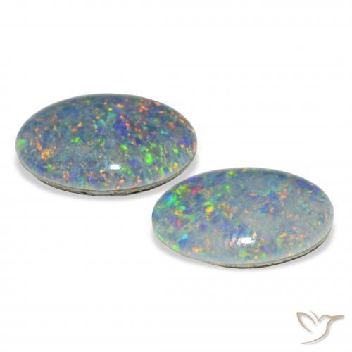 Shop natural 7.86ct マルチカラー オパールトリプレット gems, 楕円形, from オーストラリア at GemSelect. In stock, global shipping!