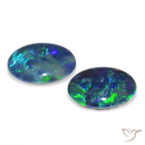 Shop natural 4.35ct マルチカラー オパールトリプレット gems, 楕円形, from オーストラリア at GemSelect. In stock, global shipping!