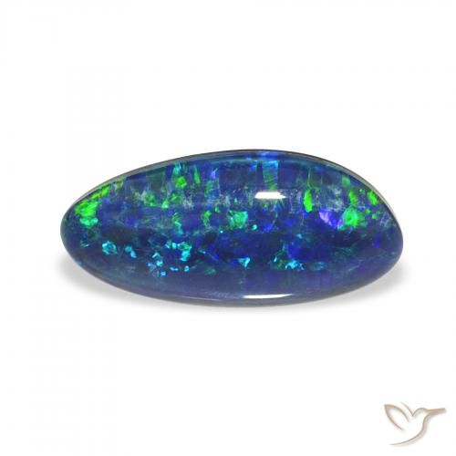 2.25ct 天然 マルチカラー オパールトリプレット, ファンシー, オペーク