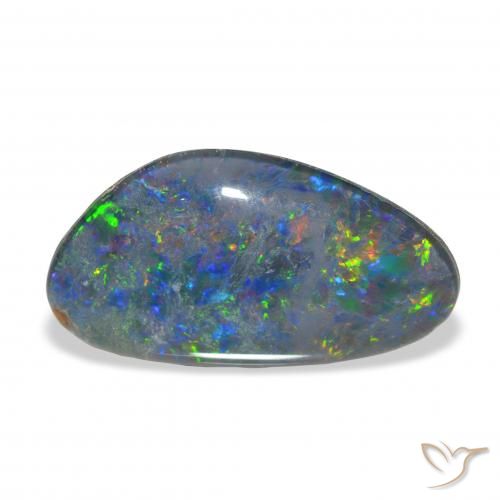 3.72ct 天然 マルチカラー オパールトリプレット, ファンシー, オペーク