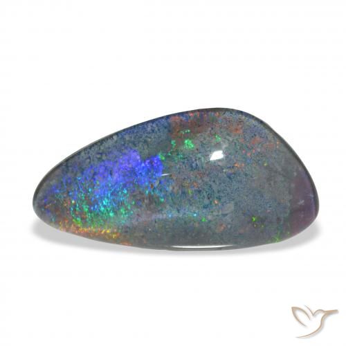 4.17ct 天然 マルチカラー オパールトリプレット, ファンシー, オペーク
