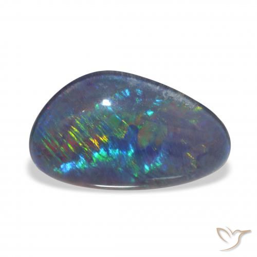 3.60ct マルチカラー オパールトリプレット, ファンシー, オペーク