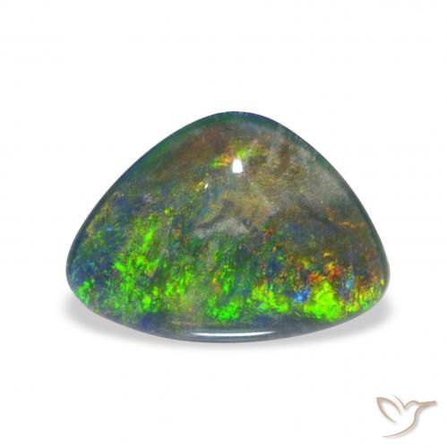 1.89ct 天然 マルチカラー オパールトリプレット, ファンシー, オペーク