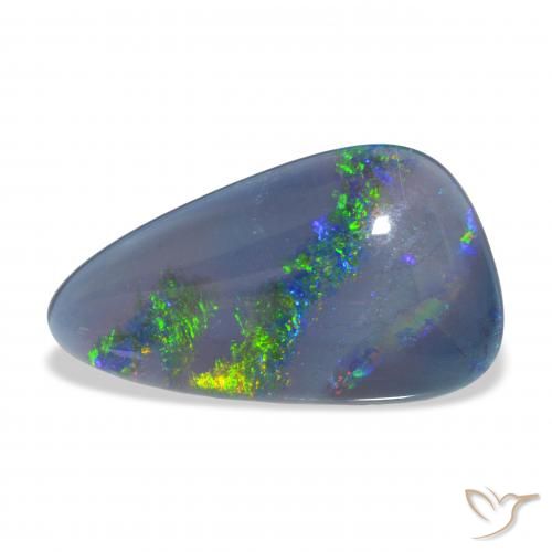 4.22ct 天然 マルチカラー オパールトリプレット, ファンシー, オペーク