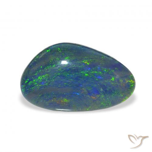 3.71ct 天然 マルチカラー オパールトリプレット, ファンシー, オペーク