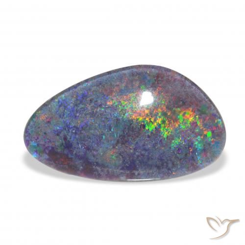 3.16ct 天然 マルチカラー オパールトリプレット, ファンシー, オペーク