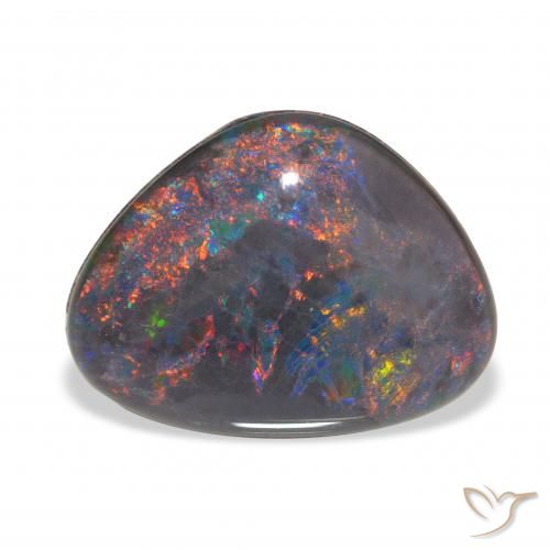4.24ct 天然 マルチカラー オパールトリプレット, ファンシー, オペーク