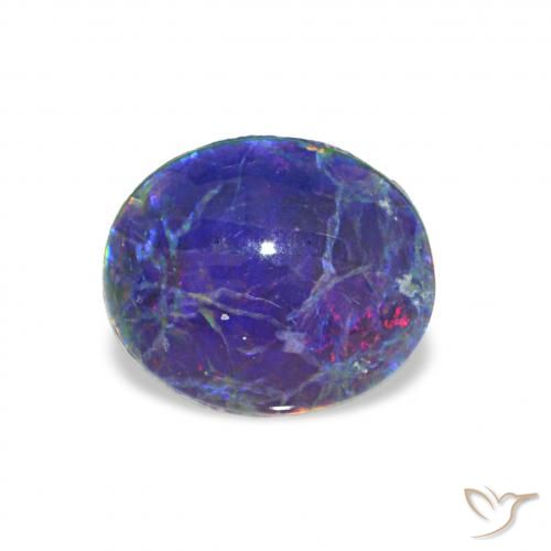 1.97ct マルチカラー オパールトリプレット, 楕円形, オペーク