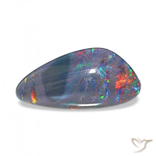 4.17ct マルチカラー オパールトリプレット, ファンシー, オペーク
