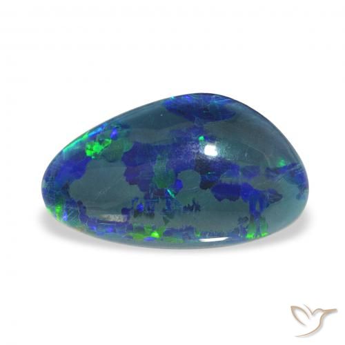 3.35ct 天然 マルチカラー オパールトリプレット, ファンシー, オペーク