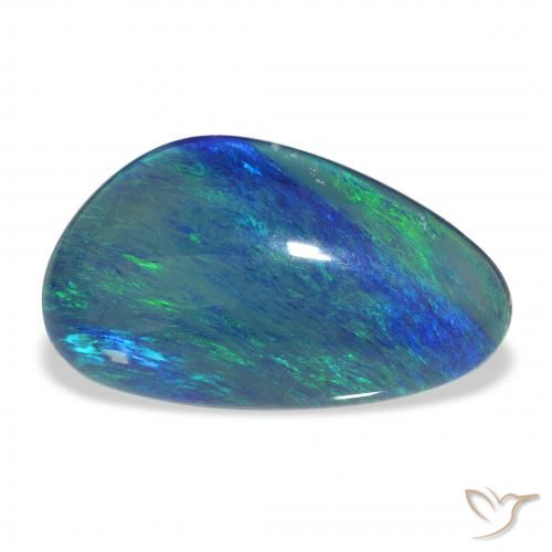 9.60ct マルチカラー オパールトリプレット, ファンシー, オペーク