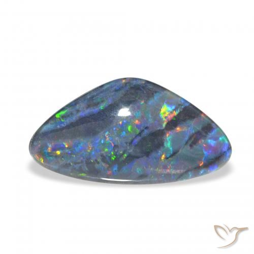 6.75ct マルチカラー オパールトリプレット, ファンシー, オペーク