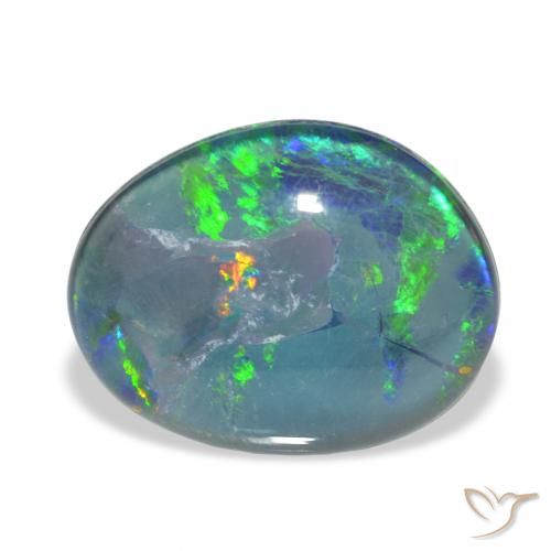 10.02ct 天然 マルチカラー オパールトリプレット, ファンシー, オペーク