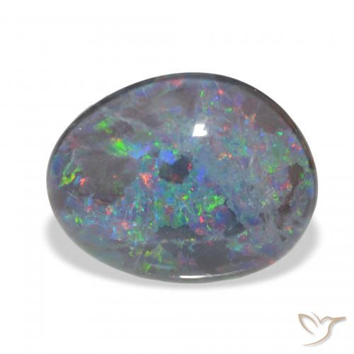 8.78ct マルチカラー オパールトリプレット, ファンシー, オペーク