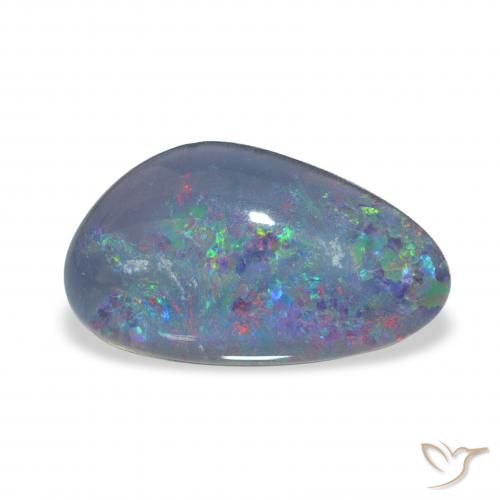 3.07ct マルチカラー オパールトリプレット, ファンシー, オペーク