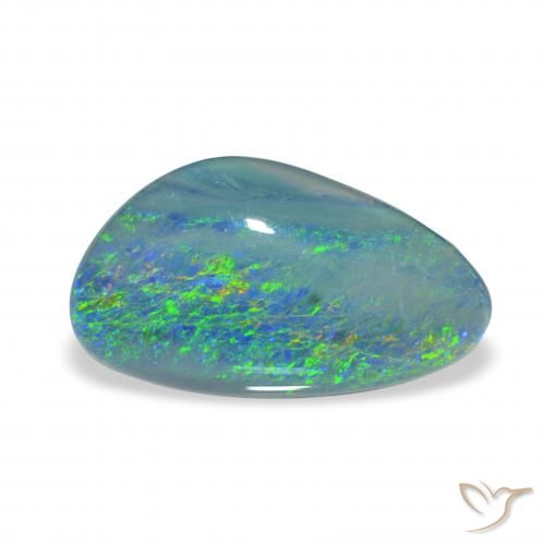 3.06ct マルチカラー オパールトリプレット, ファンシー, オペーク