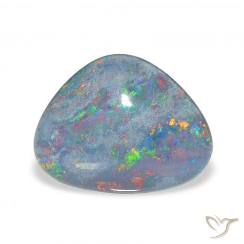 4.14ct マルチカラー オパールトリプレット, ファンシー, オペーク