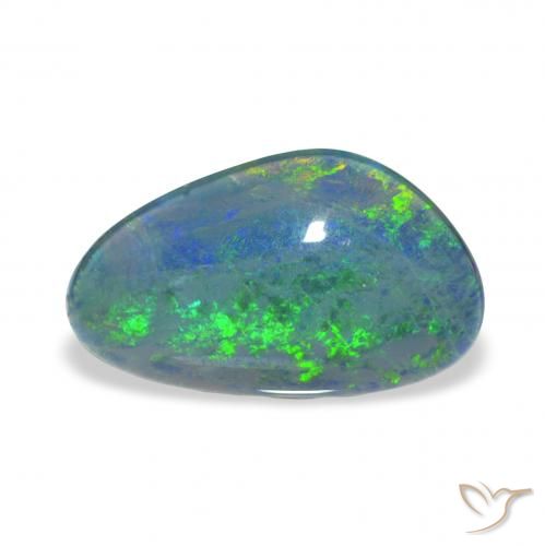 3.46ct マルチカラー オパールトリプレット, ファンシー, オペーク