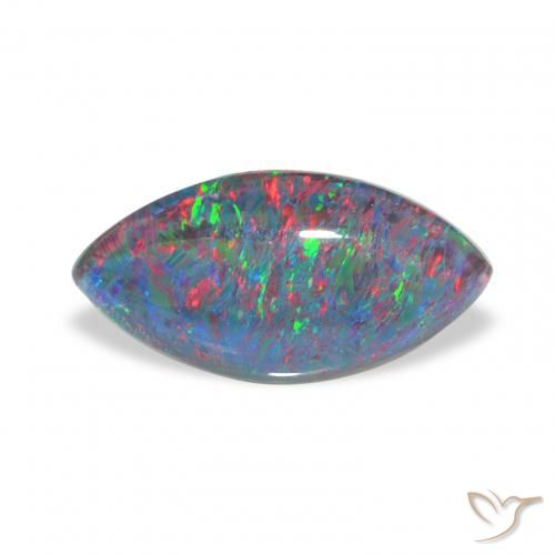 1.90ct マルチカラー オパールトリプレット, マーキーズ, オペーク