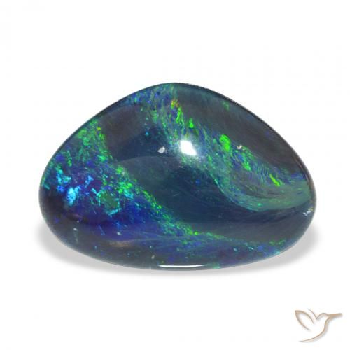 6.98ct マルチカラー オパールトリプレット, ファンシー, オペーク