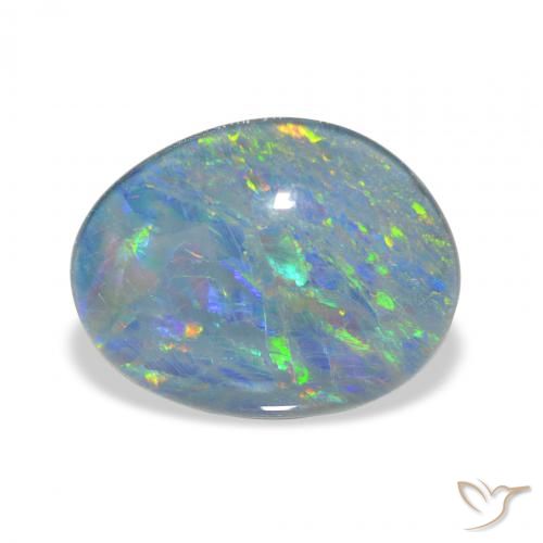 9.36ct マルチカラー オパールトリプレット, ファンシー, オペーク