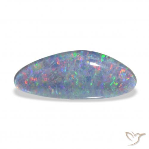 7.89ct マルチカラー オパールトリプレット, ファンシー, オペーク