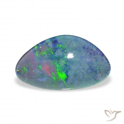 3.85ct マルチカラー オパールトリプレット, ファンシー, オペーク
