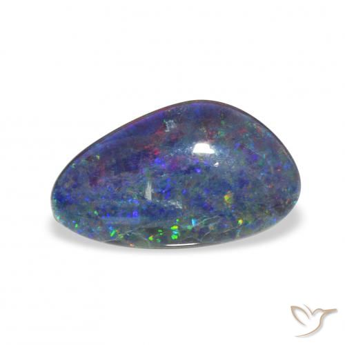3.30ct マルチカラー オパールトリプレット, ファンシー, オペーク