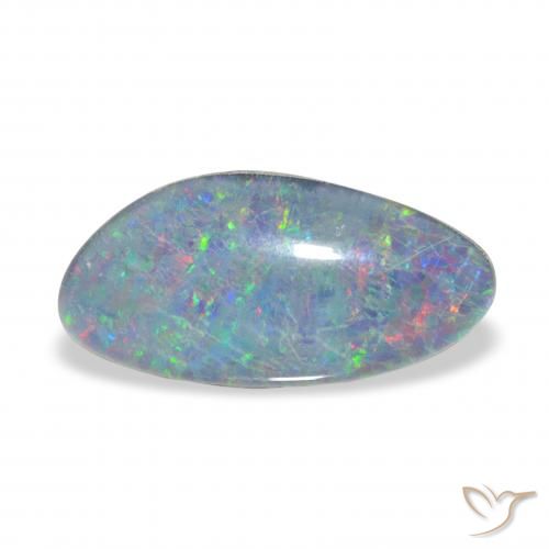 3.66ct マルチカラー オパールトリプレット, ファンシー, オペーク
