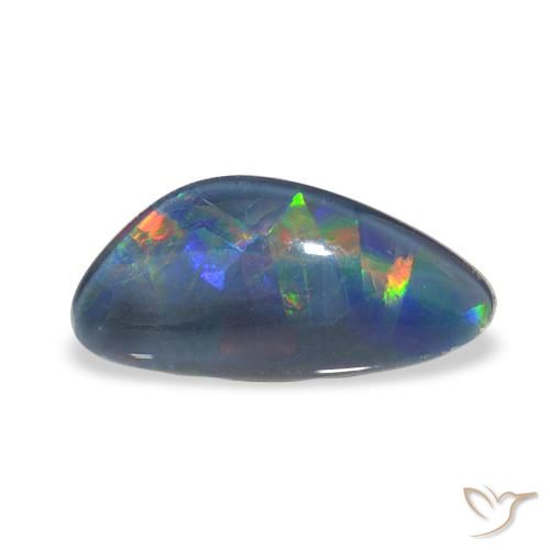 1.89ct マルチカラー オパールトリプレット, ファンシー, オペーク