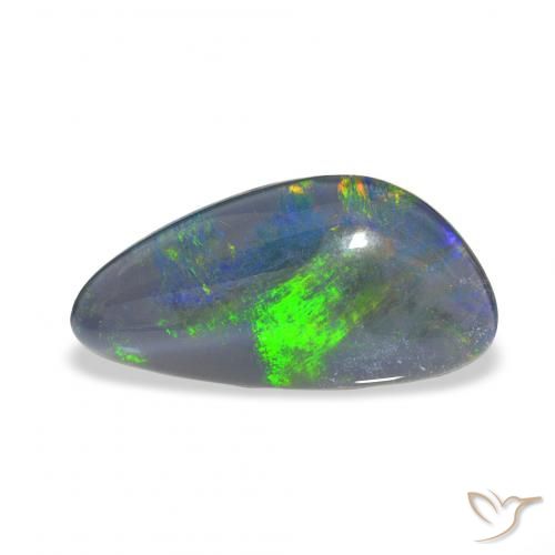 4.24ct マルチカラー オパールトリプレット, ファンシー, オペーク
